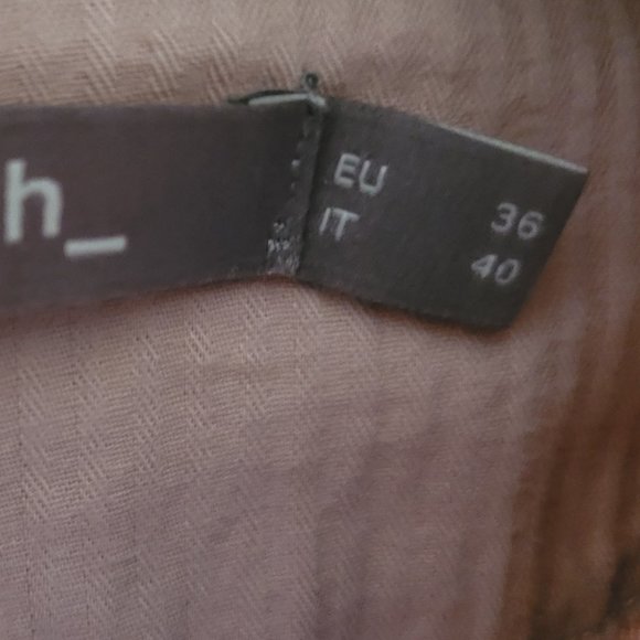 SOLD - Sandwich Dusty Rose Metallic and Jersey Blazer US 6 - Picture 3 of 13